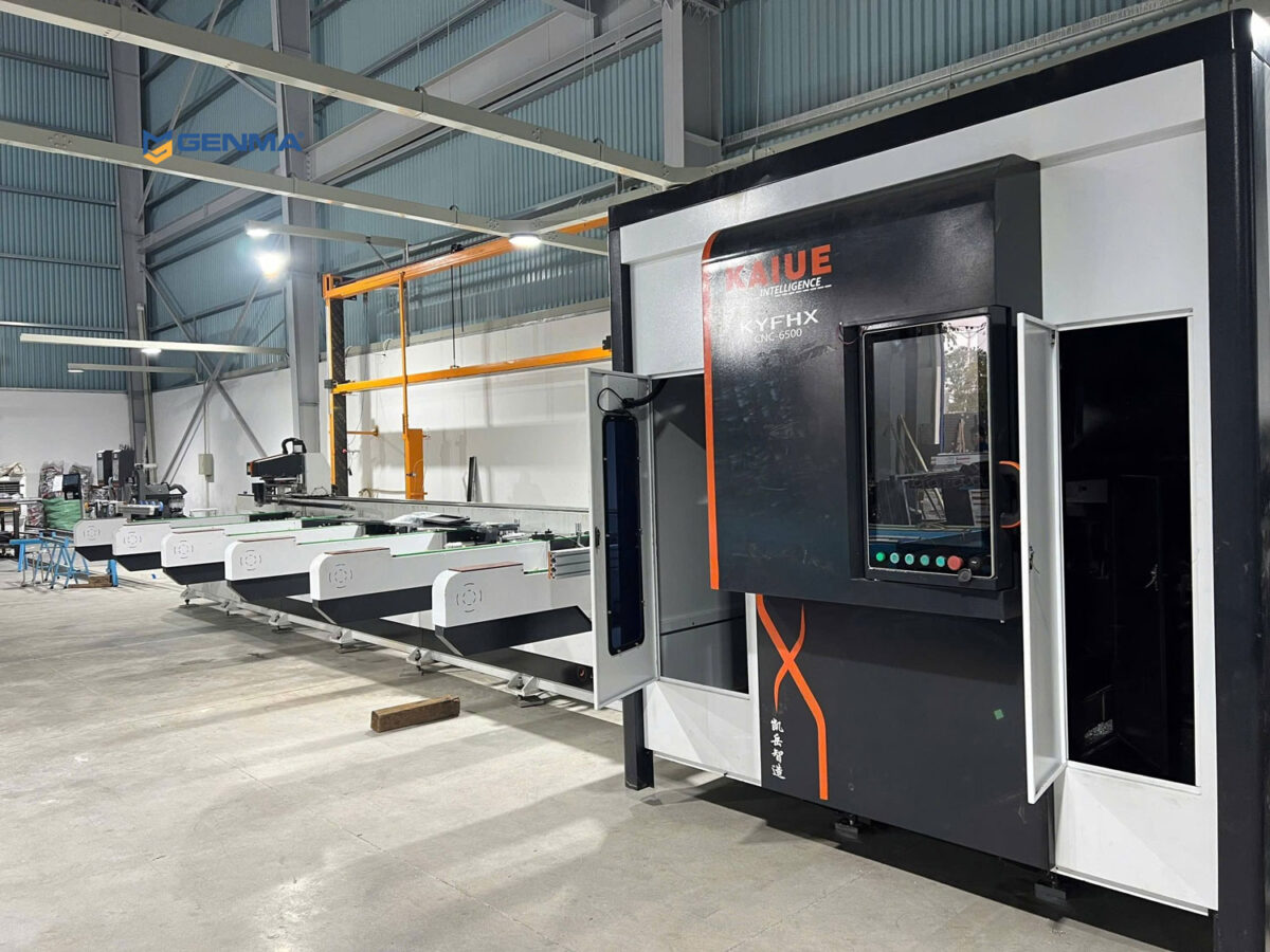 Máy Gia Công Cửa Nhôm Trung Tâm Kaiue K7000
